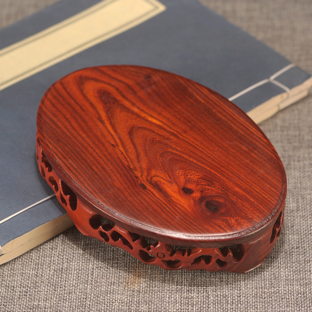 工艺品摆件底座紫光檀红酸枝