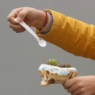 趣植园艺阳台家庭种植用品药勺小勺量勺肥料勺家庭园艺必备