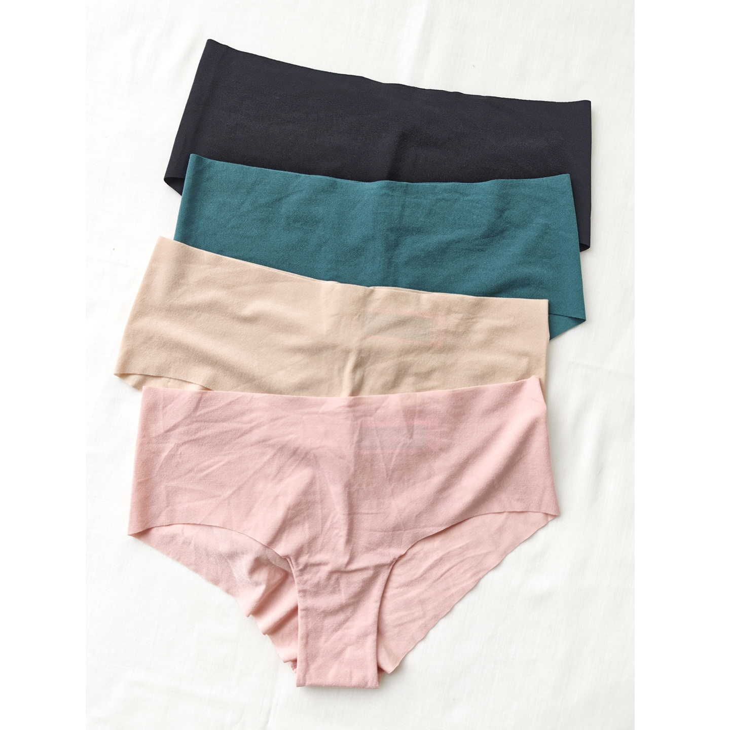 女士性感中腰一片式无痕半包臀