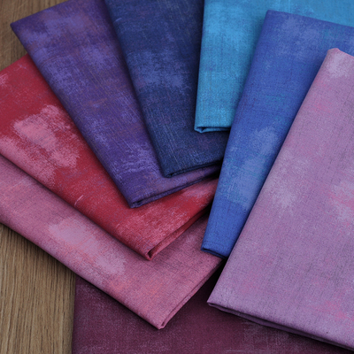 进口高档纯棉DIY手工油漆晕染