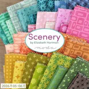 Scenery 51270布组 进口高档纯棉DIY手工拼布 MODA