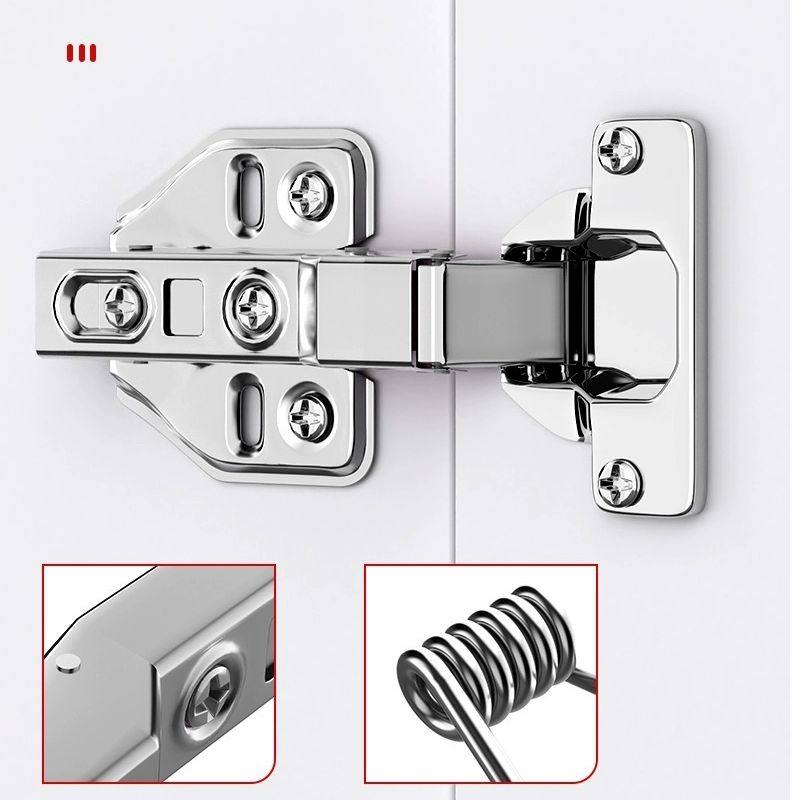新款304不锈钢铰链橱柜门缓冲阻尼铰链家具五金液压铰链合页,基础建材,铰链,淘宝优惠券,粉丝福利购,淘宝优惠卷