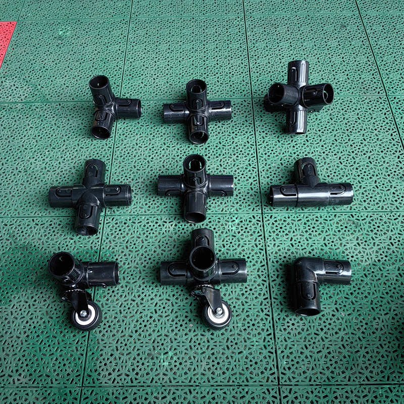 幼儿园户外收纳架配件三四通接头