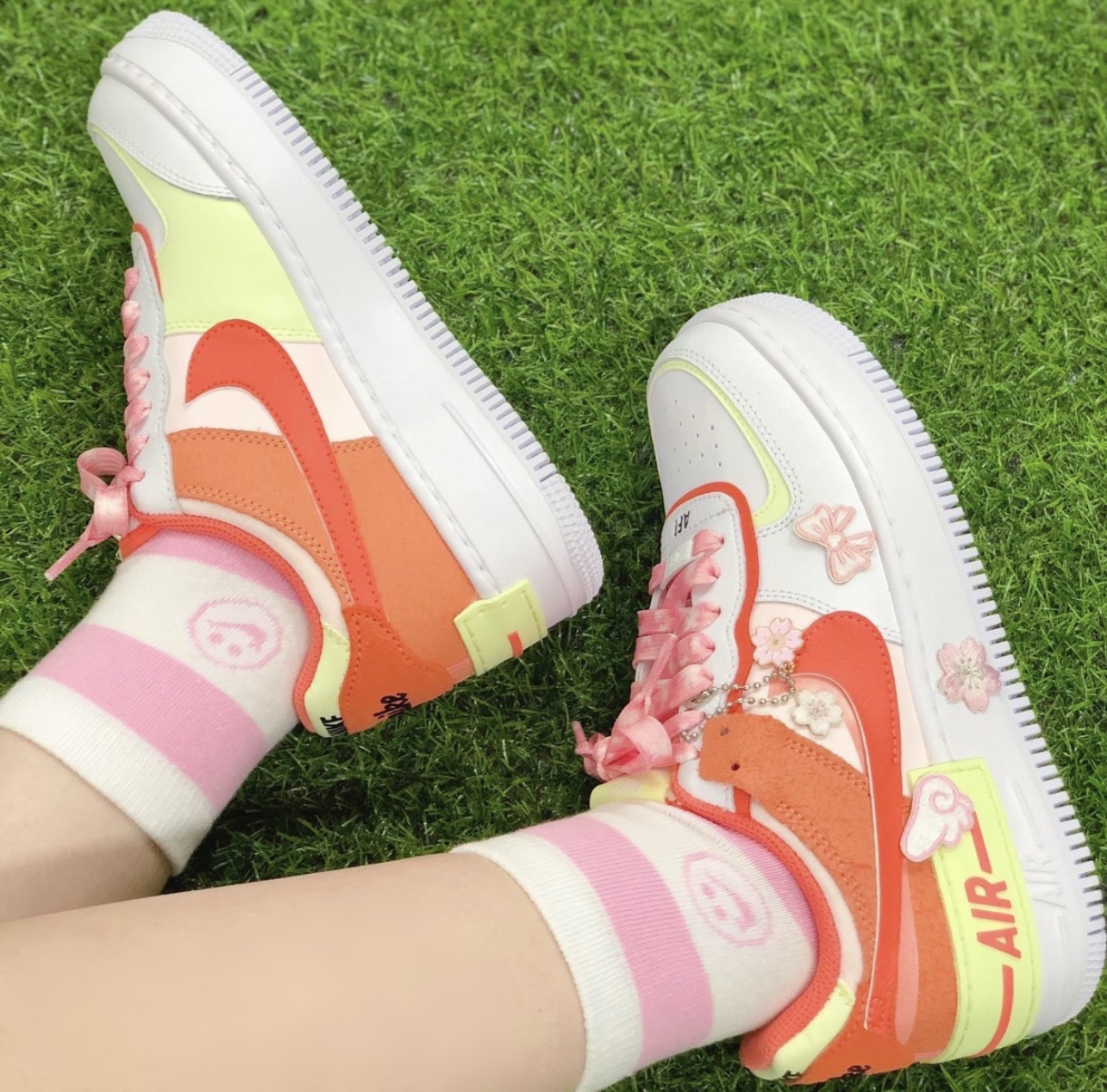 马卡龙女款Nike潮流休闲