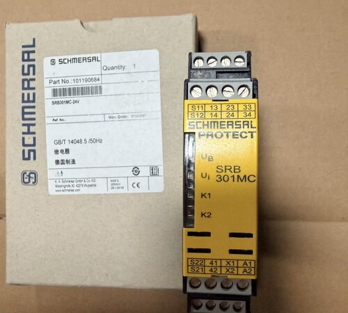 SRB301MC 施迈赛SCHMERSAL安全继器 SRB301MC-24V 全新现货