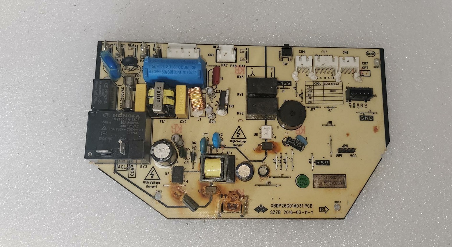 适用杨子空调电脑板控制板主板XBDP26G01M031.PCB