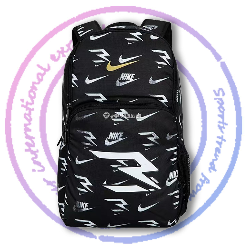 耐克NIKE 新款渐变印花大容量男女学生双肩包书包NY2413025GS-001