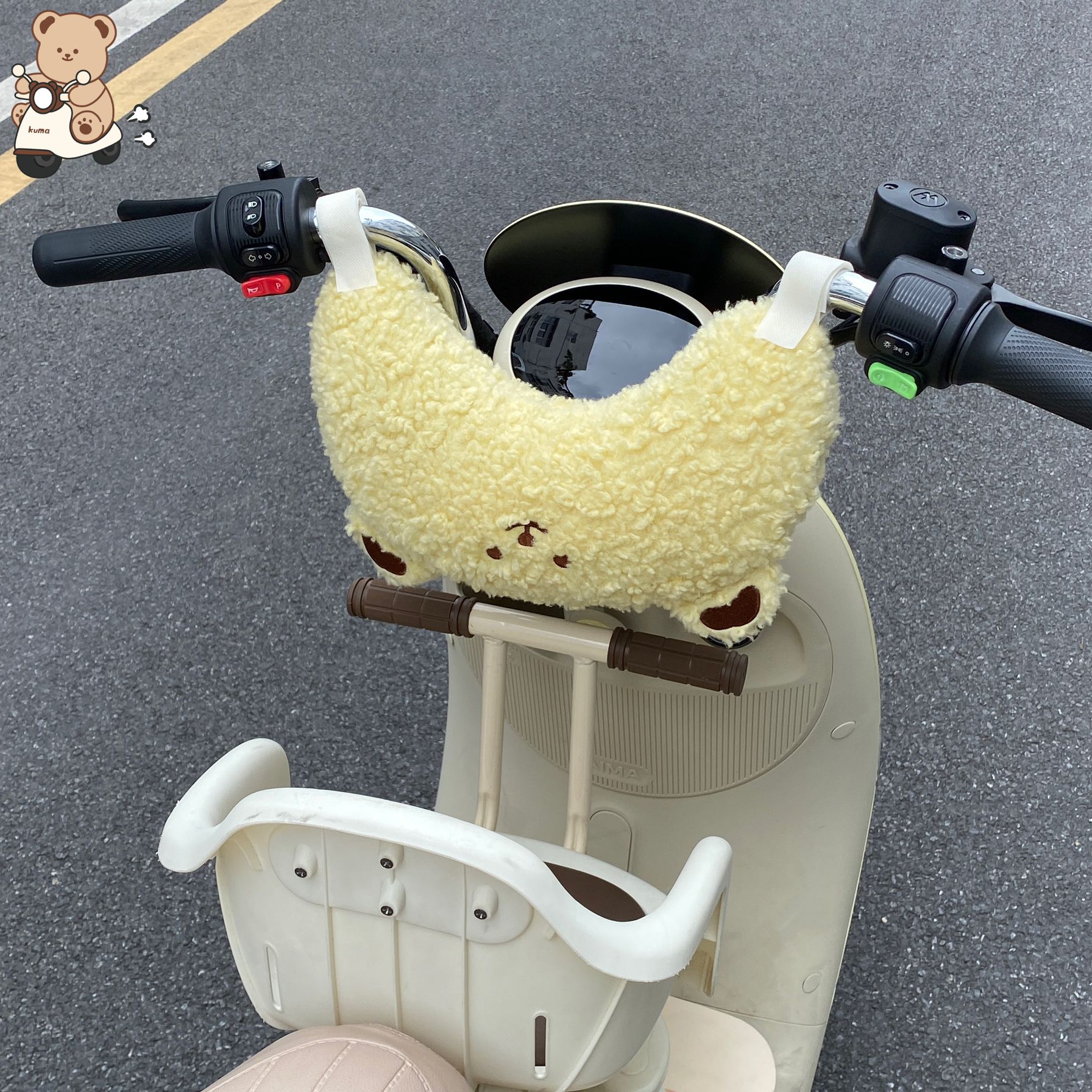 电动车儿童座椅防撞垫软包