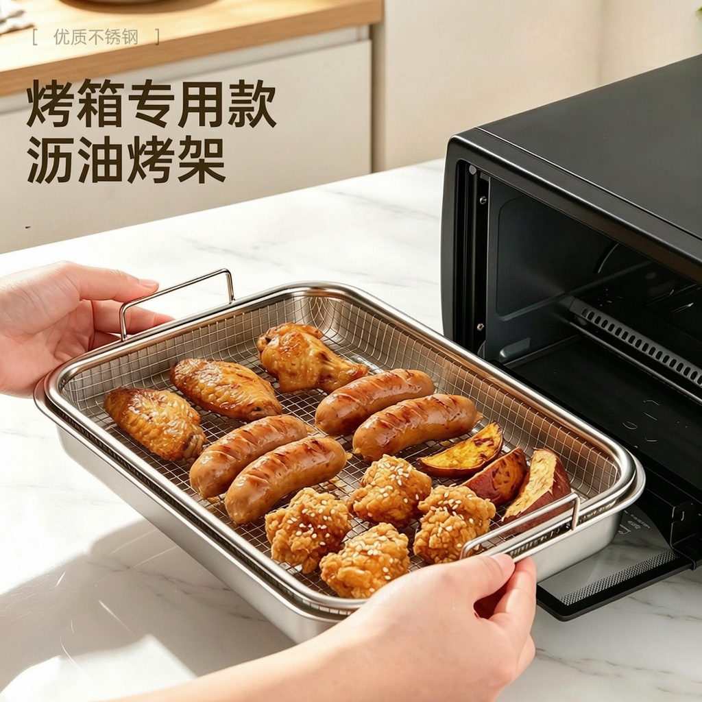 【TOP*1烤箱专用加厚烤架】