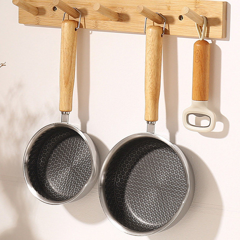 316不锈钢平底锅家用小煎锅不粘锅煎蛋锅早餐迷你小锅煎鸡蛋