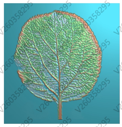 树叶肌理纹理精雕图 抽象纹 灰度图 叶子底纹 雕刻图 jdp
