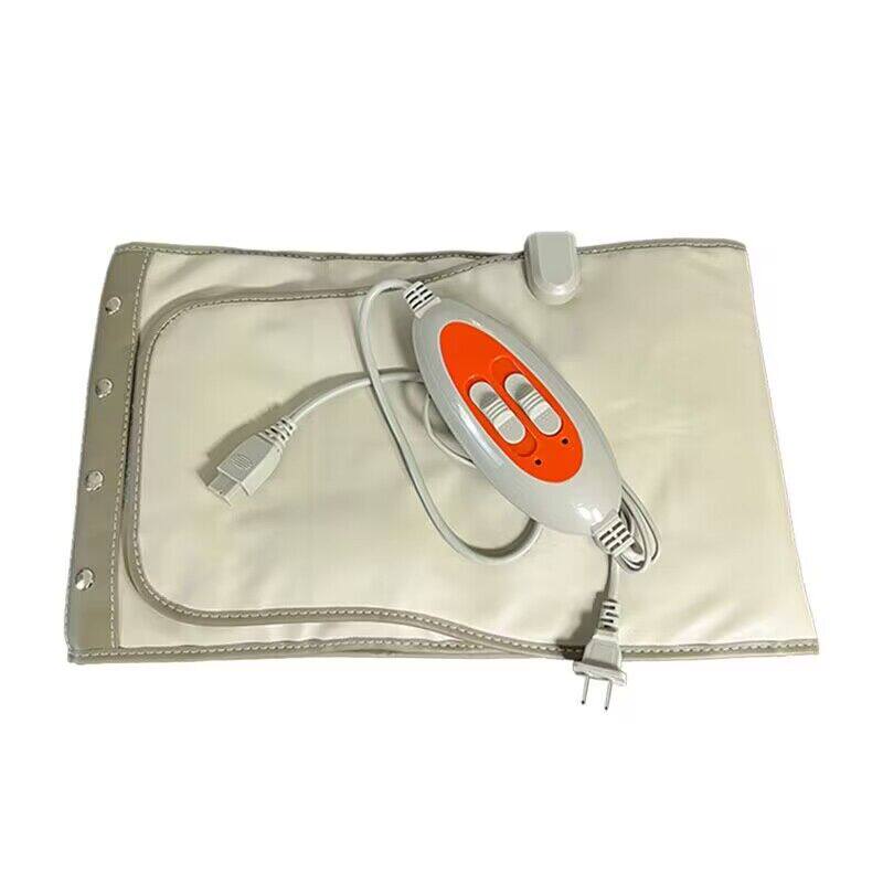 加热震动美容院腹部按摩振动远红外线发热腰带暖宫热敷按摩带