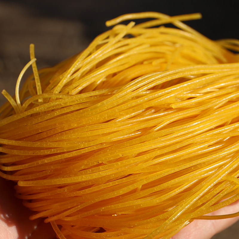 密云山区传统无添加金丝面玉米面 钢丝面口感筋道粗粮细作挂面1份