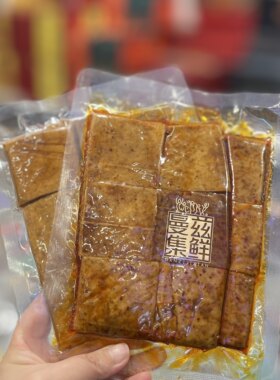 曼兹集鲜曼系茶干五香味香辣味
