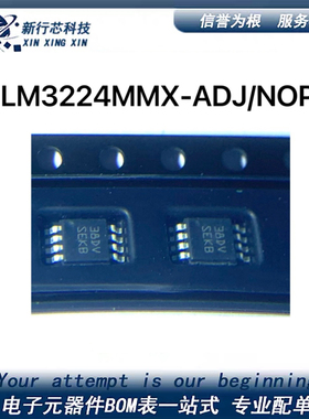 LM3224MMX-ADJ/NOPB  丝印SEKB MSOP-8 开关稳压器芯片