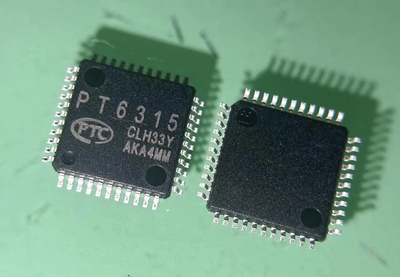 PT6315 丝印PT6315  VFD驱动器/控制器IC LQFP44 全新原装进口
