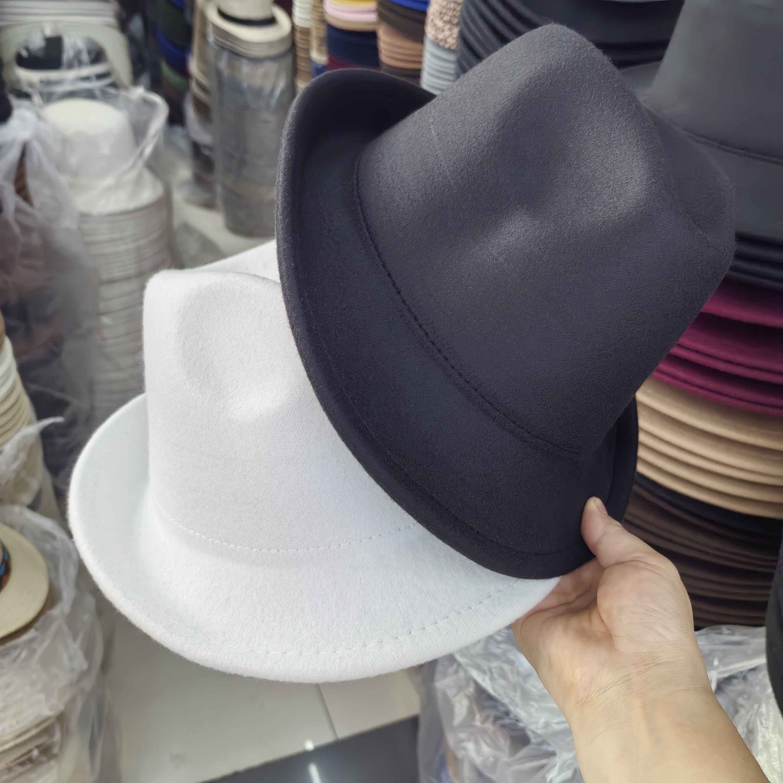 春秋冬季帽子男士英伦复古简约爵士帽休闲表演帽女光板毛呢小礼帽,服饰配件/皮带/帽子/围巾,帽子,淘宝优惠券,粉丝福利购,淘宝优惠卷