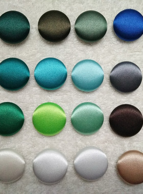 绸缎扣子礼服婚纱衬衣裙子袖口衣领夏装时装纽扣宝宝女士衣服包扣