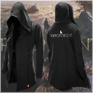 魔咒之地卫衣男女长袖 艾希亚之旅 雅西亚计画卫衣男中长款巫师帽