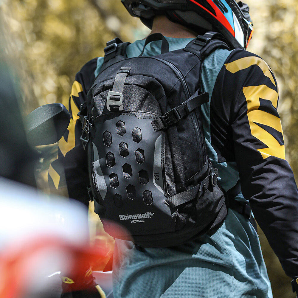 Rhinowalk骑士包机械师骑行背包快拆磁吸越野通勤摩托车骑行背包