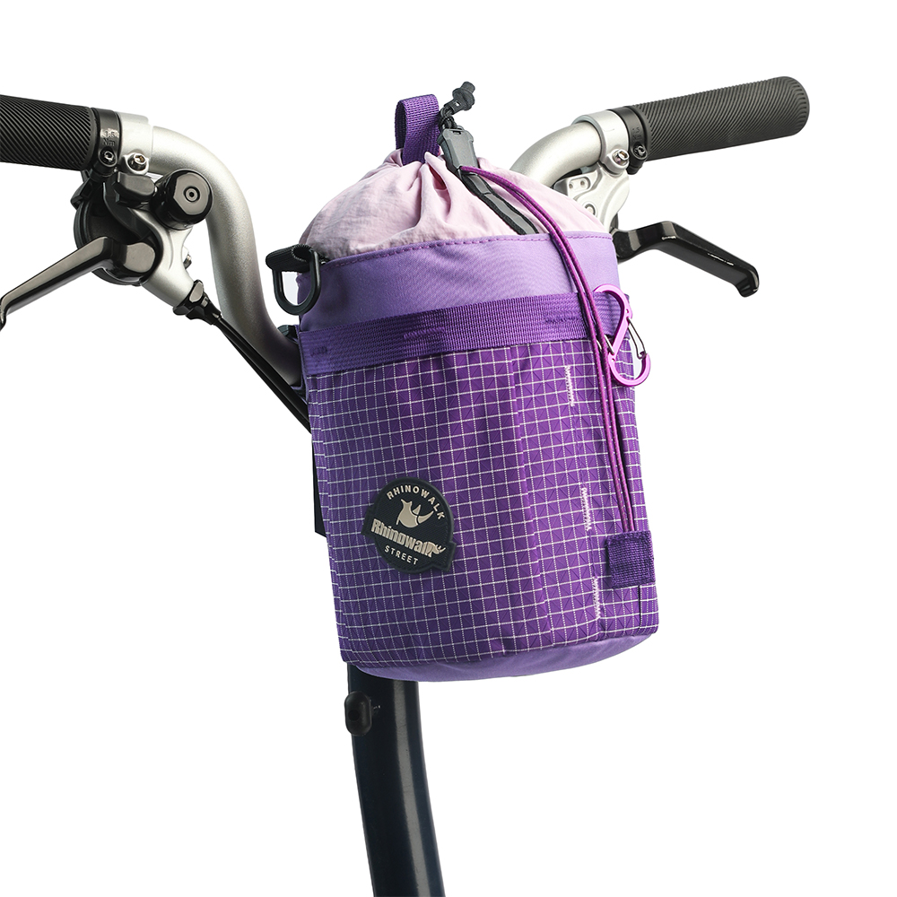 犀牛自行车包水壶包小布车头包折叠车置物包前置挂包骑行装备收纳