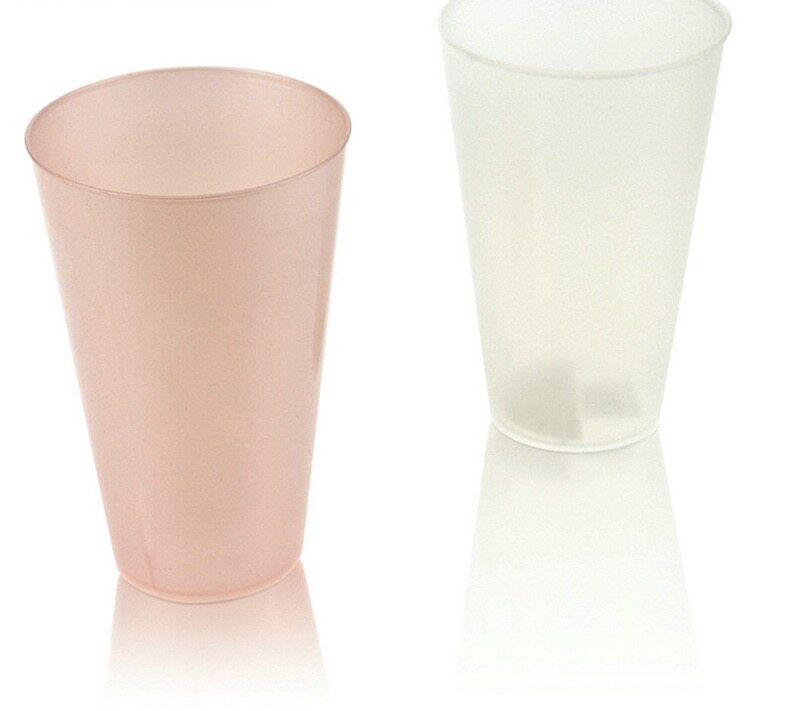 出口食品级pp耐高温450ml冷热水杯喝水杯塑料口杯饮水杯商务茶杯