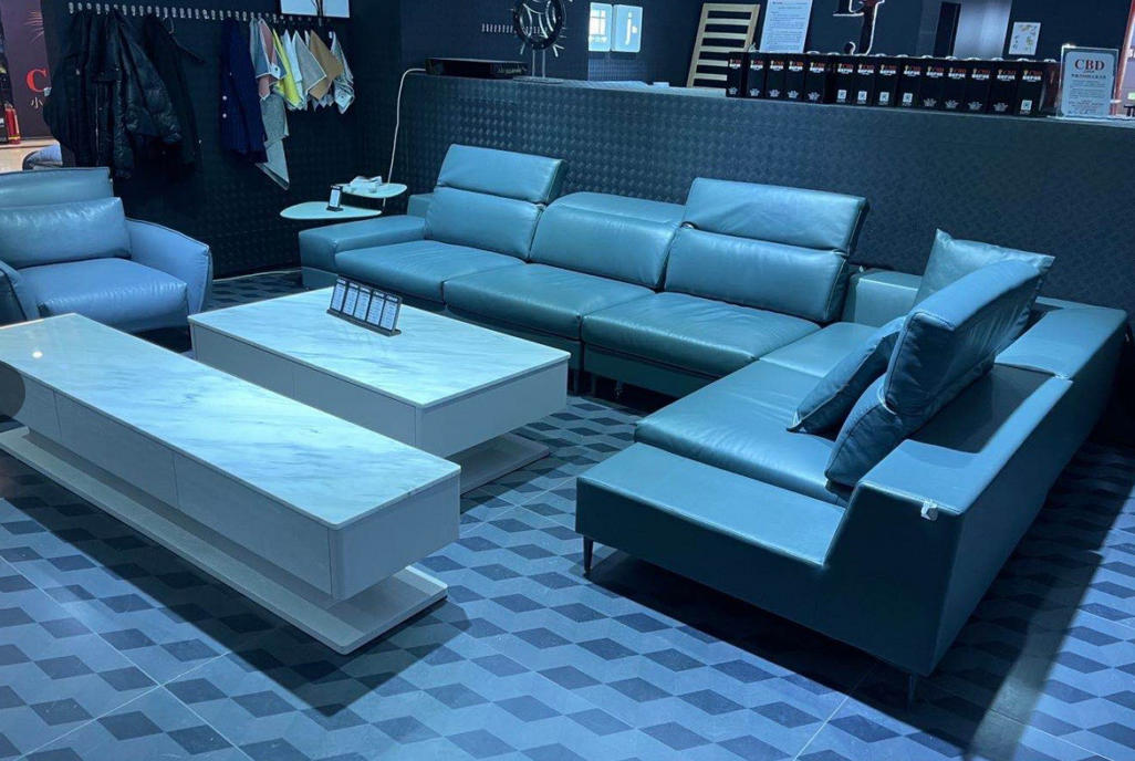 cbd家居 真皮沙发白金系列bs099简约现代时尚款 新款百搭原厂正品