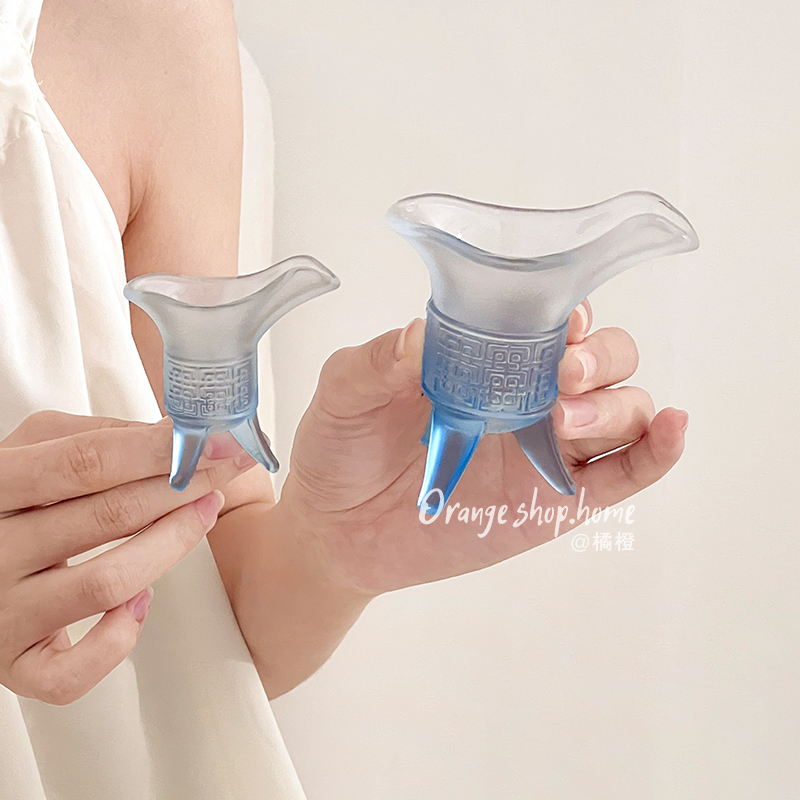 橘橙创意白酒杯分酒器小号酒樽