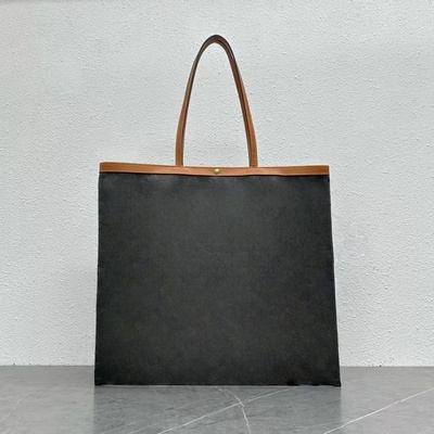 2026新款soft shopper大号竖版水桶包女士托特包印花单肩包