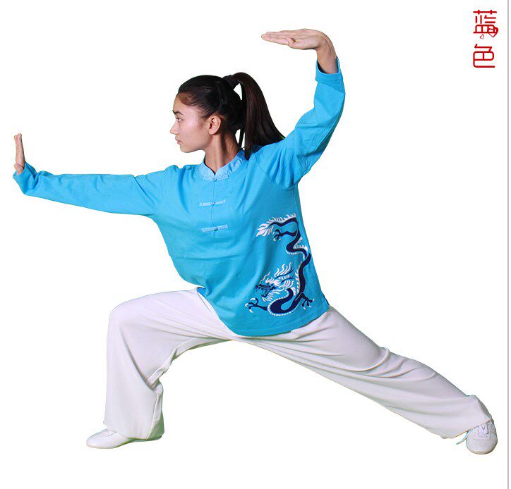纯棉短袖男女款练功服