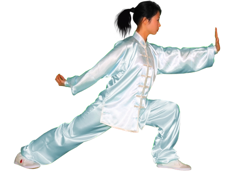 定制华武堂真丝太极服定制19姆米素缎100桑蚕丝透气凉爽丝滑