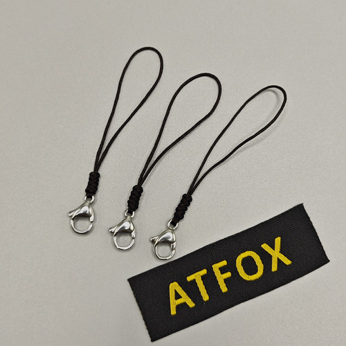 ATFOX不锈钢龙虾扣diy手机配饰