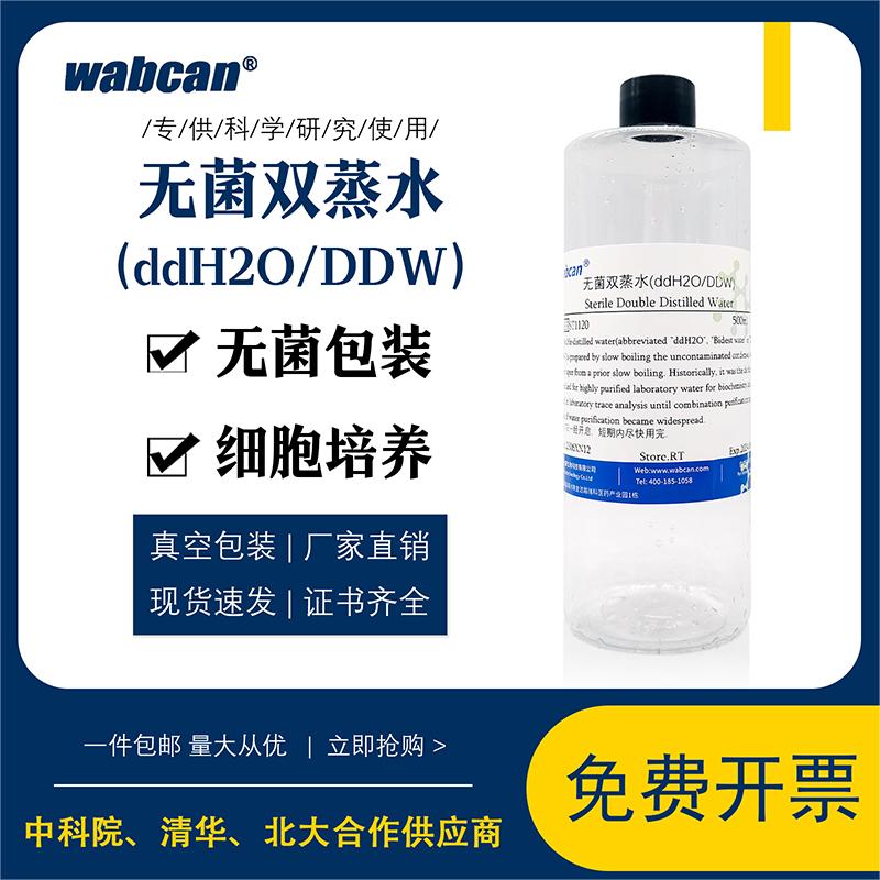 无菌双蒸水DDW水细胞培养wabcan