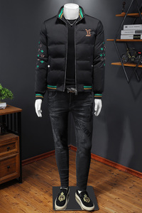 90%白鸭绒2024新款男士立领羽绒服钱塘6016-F9199P290图片