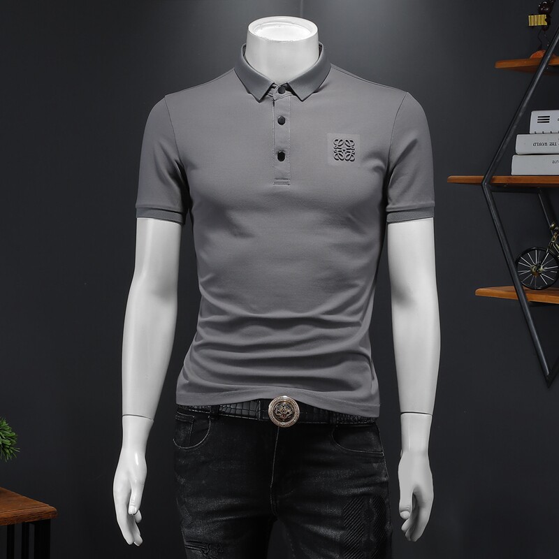 2024年新款男POLO衫纯色钱塘6016-E2033-P75图片