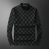 2026秋冬新款加绒加厚男长袖打底衫大码钱塘6016-C4005-P90，男装T恤，钱塘6016