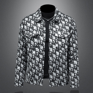 2025秋冬新款翻领毛呢羽绒服夹克外套6016-F8820-P325，男装夹克，钱塘6016