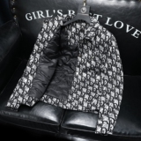 2025秋冬新款翻领毛呢羽绒服夹克外套6016-F8820-P325，男装夹克，钱塘6016