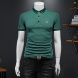 2024年新款男POLO衫印花纯色钱塘6016-E2028-P75，男装Polo衫，钱塘6016