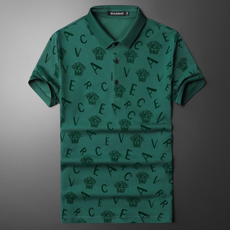 2024年新款植绒男POLO衫钱塘6016-E1925-P80，男装Polo衫，钱塘6016