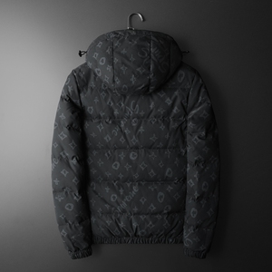 2024新款连帽羽绒服印花90白鸭绒外套男 钱塘6016-F5056-P290图片