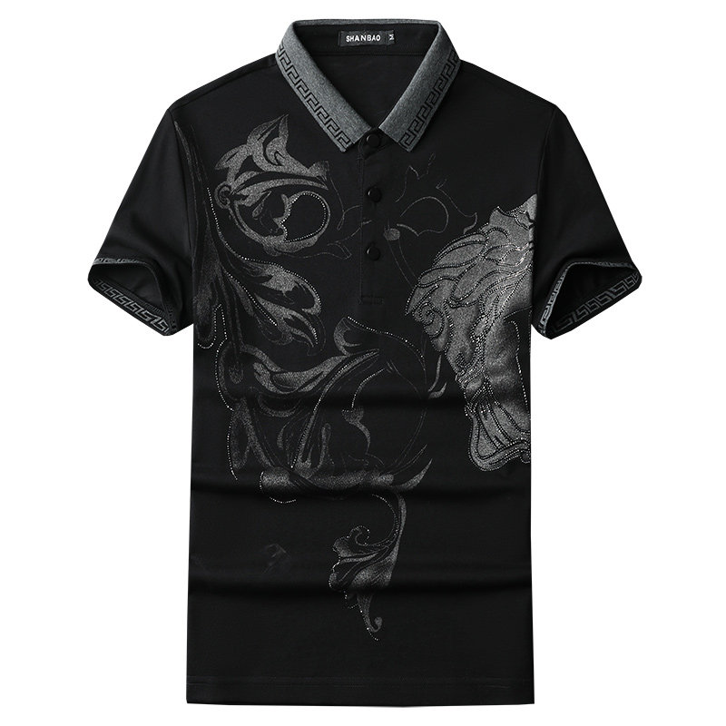 2026年新款男POLO衫印花钱塘6016-E2030-P80,男装Polo衫,钱塘6016