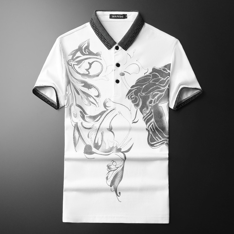 2026年新款男POLO衫印花钱塘6016-E2030-P80,男装Polo衫,钱塘6016