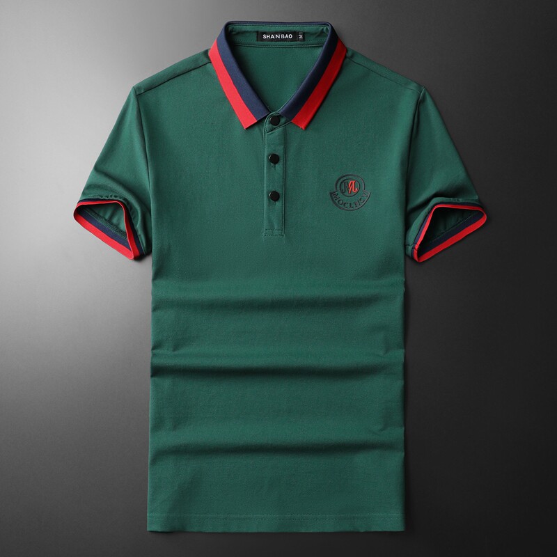 2026年新款男POLO衫印花纯色钱塘6016-E2031-P75,男装Polo衫,钱塘6016