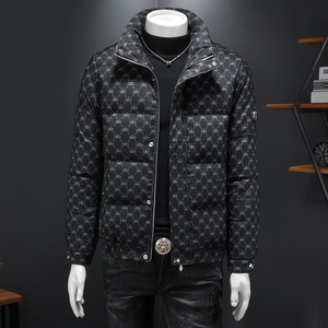 2025秋冬新款时尚立领羽绒服6016-F88661-P310，男装羽绒服，钱塘6016