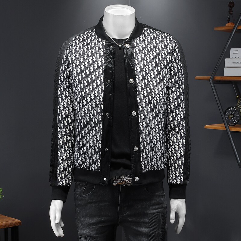 90%白鸭绒2024新款男士立领羽绒服钱塘6016-F9206P290假模,男装羽绒服,钱塘6016