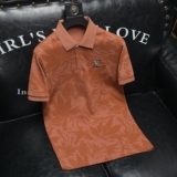 2026年夏季商务重工刺绣POLO衫QT6016-E3688-P80，男装Polo衫，钱塘6016