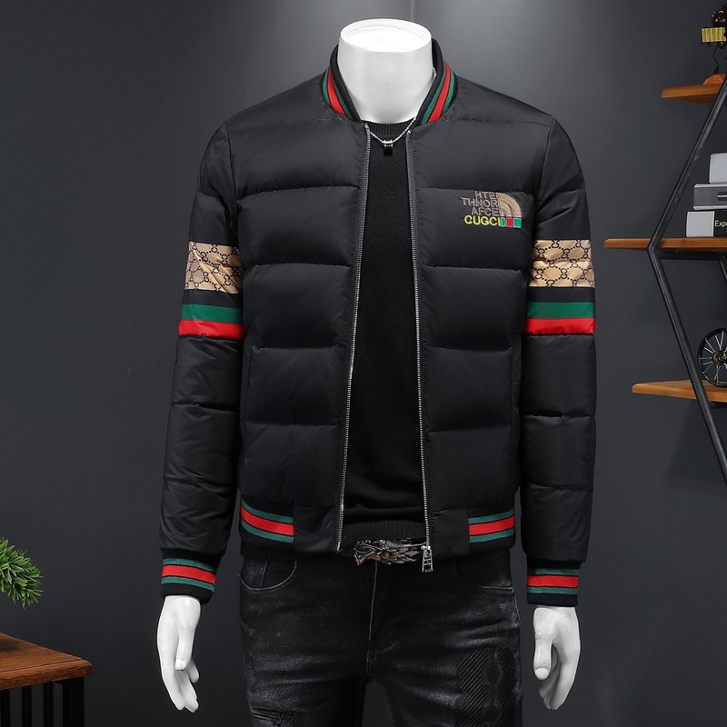 90%白鸭绒新款男士立领羽绒服钱塘6016-F9180P280，男装羽绒服，钱塘6016