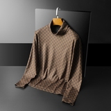 2026秋冬新款加绒加厚男长袖打底衫大码钱塘6016-C4001-P90，男装T恤，钱塘6016