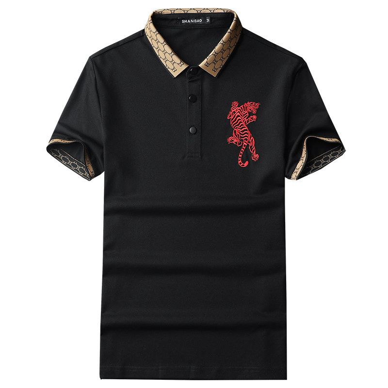 2024年新款男POLO衫钱塘6016-E2492-P75,男装Polo衫,钱塘6016